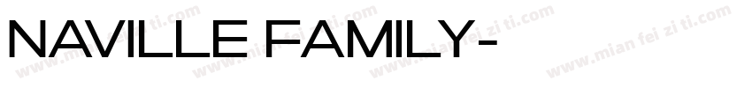 Naville Family字体转换